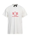 N°21 Man T-shirt White Size M Cotton, Elastane