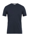 James Perse Man T-shirt Navy Blue Size 3 Cotton