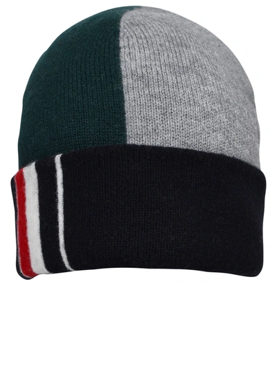 Thom Browne Multicolored Wool Beanie