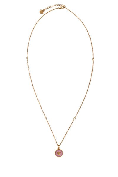 Versace Necklaces In  Flamingo-gold