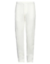 Emporio Armani Man Pants White Size 38 Linen