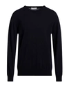 Alpha Studio Man Sweater Midnight Blue Size 46 Cashmere