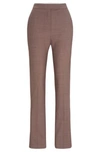 Hugo Boss Slim-fit Trousers In Italian Virgin-wool Sharkskin In Patterned