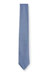 HUGO BOSS SILK-BLEND TIE WITH ALL-OVER JACQUARD PATTERN
