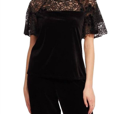 Eva Franco Barker Top In Black