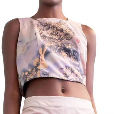 Eva Franco Lupita Top In Unicorn In Multi