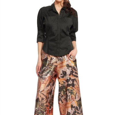 Eva Franco Hepburn Pant In Brown