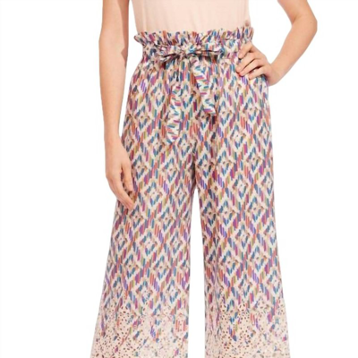 Eva Franco Lucas Pant In Cinque Terre In Multi