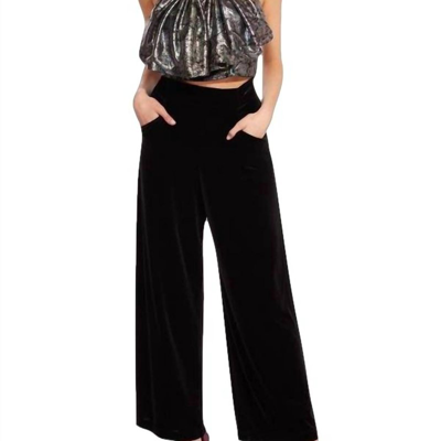 Eva Franco Hepburn Pant In Black