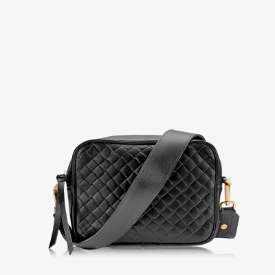Gigi New York Women's Madison Quilted Leather Crossbody Bag In Black