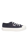Superga Woman Sneakers Midnight Blue Size 6.5 Textile Fibers