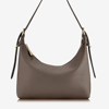 Gigi New York Women's Blake Leather Shoulder Bag In Taupe