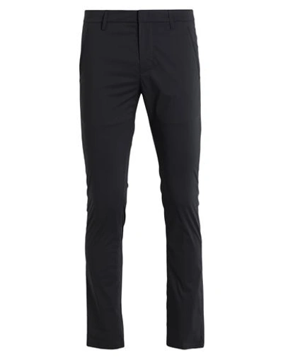 Dondup Man Pants Black Size 33 Cotton, Polyamide, Elastane In Black