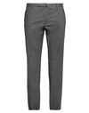 Incotex Man Pants Grey Size 44 Cotton, Elastane