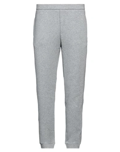 Emporio Armani Man Pants Grey Size L Cotton, Polyester, Elastane