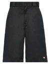 Dickies Man Shorts & Bermuda Shorts Black Size 30 Polyester, Cotton