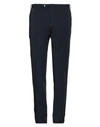 Pt Torino Man Pants Midnight Blue Size 40 Cotton, Polyamide, Elastane In Blue