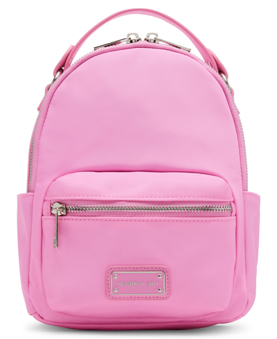Madden Girl Mila Nylon Convertible Backpack To Sling In Light Pink