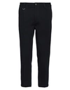 Paolo Pecora Man Pants Midnight Blue Size 28 Cotton, Wool, Polyester, Elastane