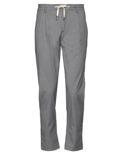 Yan Simmon Man Pants Grey Size 30 Polyester, Viscose, Wool, Elastane