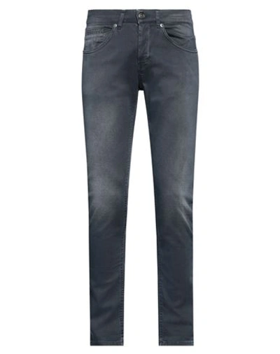 Dondup Man Jeans Midnight Blue Size 30 Cotton, Elastomultiester, Elastane