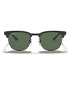 Ray Ban Ray-ban Sunglasses In Black Top Matte,green Polar