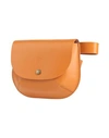 Il Bisonte Woman Belt Bag Mustard Size - Soft Leather In Yellow