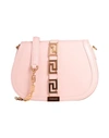 Versace Woman Cross-body Bag Pink Size - Leather