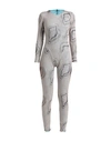 Julfer Woman Jumpsuit Beige Size 4 Polyester, Elastane In Beige