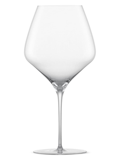 Fortessa Alloro 2-piece Zwiesel Burgundy Glass Set In Clear