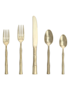 FORTESSA ROYAL PACIFIC BRUSHED CHAMPAGNE 5-PIECE PLACE SETTING SET