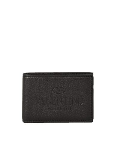 Valentino Garavani Designer Men's Bags Men's Black Wallet