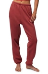 Spiritual Gangster Sol Cotton Sweatpants In Rosewood