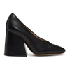 Maison Margiela Choked Up Leather Pumps In Black