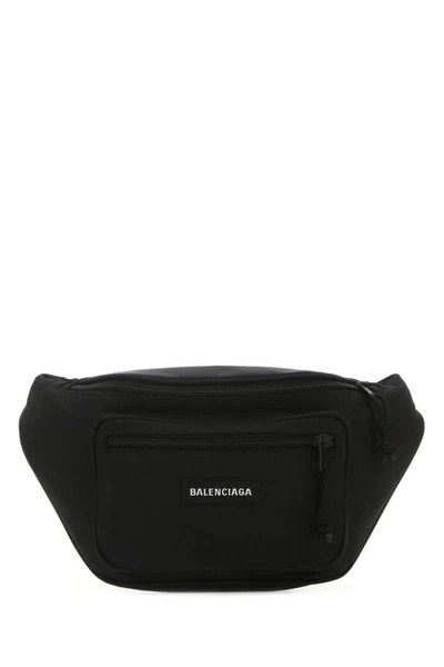 Balenciaga Explorer Belt Bag In Black