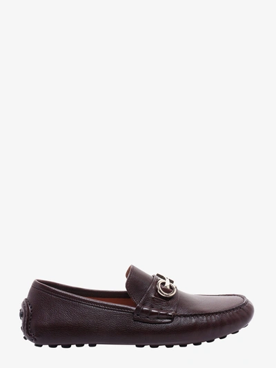 Ferragamo Man Loafer Man Brown Loafers