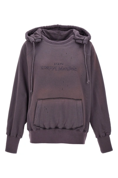 MAISON MARGIELA MAISON MARGIELA WOMEN 'LOGO REVERSE' HOODIE