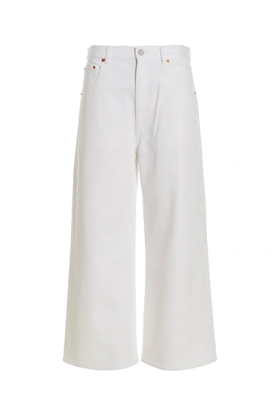 Valentino Garavani Women  Denim Jeans In White