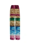 Valentino Printed Pants In Multicolor