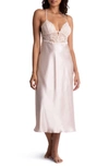 IN BLOOM BY JONQUIL ELIZA LACE & SATIN NIGHTGOWN