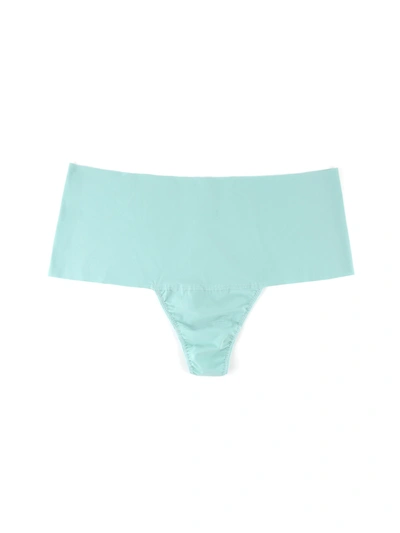 Hanky Panky Plus Size Breathesoft™ High Rise Thong Exclusive Eucalyptus In Green