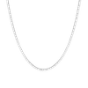AURATE NEW YORK AURATE NEW YORK WHITE SAPPHIRE HORIZONTAL BAGUETTE TENNIS NECKLACE