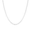 Aurate New York White Sapphire Horizontal Baguette Tennis Necklace In Yellow
