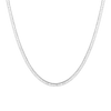AURATE NEW YORK AURATE NEW YORK WHITE SAPPHIRE BAGUETTE TENNIS NECKLACE