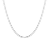 Aurate New York White Sapphire Baguette Tennis Necklace In Yellow