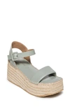 Bernardo Mallorca Espadrille Platform Sandal In Sage