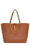 Rebecca Minkoff Megan Large Leather Tote In Caramello