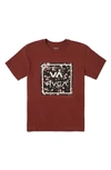 RVCA KIDS' ALL THE WAY COTTON GRAPHIC T-SHIRT