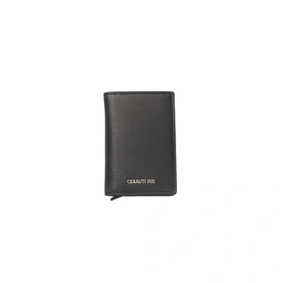 Cerruti 1881 Black Calf Leather Wallet