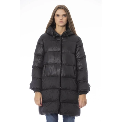 Baldinini Trend Nylon Jackets & Women's Coat In Black